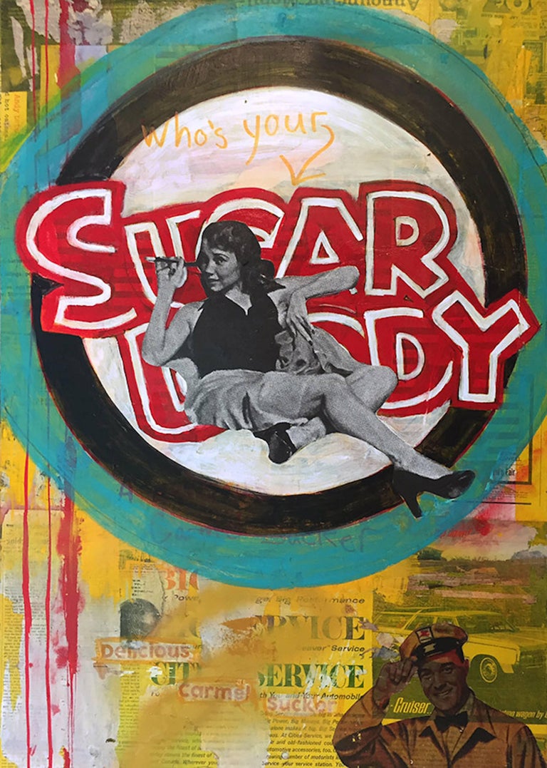 Who Your Daddy - Mixed Media Art by David Morico