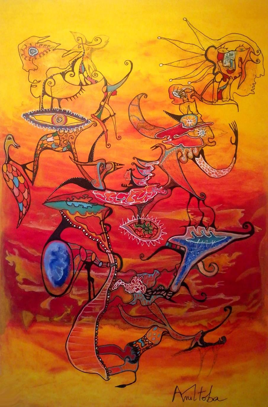 Abstract Painting di Manitoba - O sol et mio