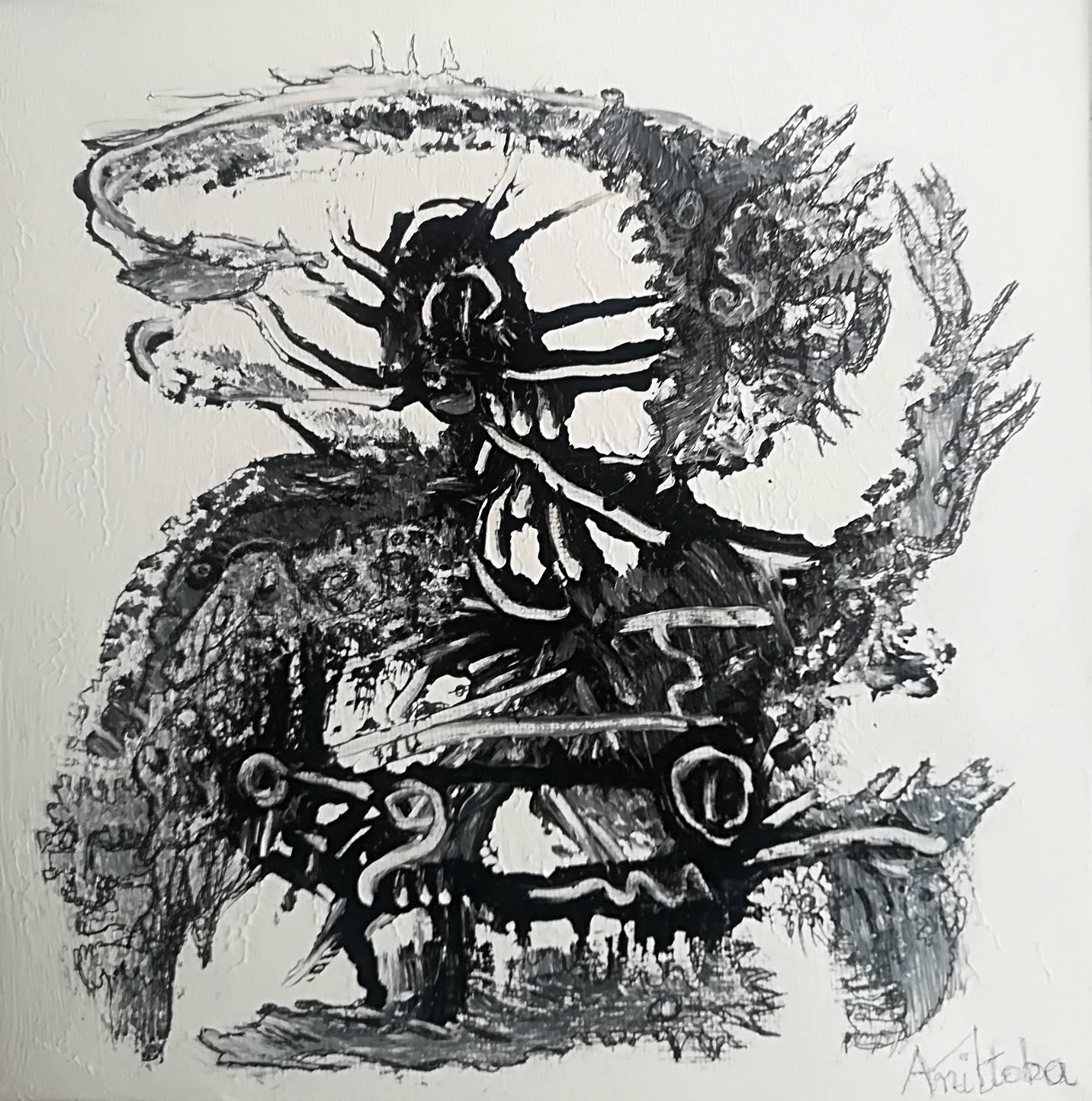 Abstract Painting di Manitoba - Spirito