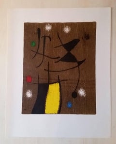 Femme et Oiseau 6/10: one plate from "Femmes"