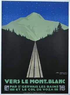 vers le Mont Blanc (to the Mont Blanc)