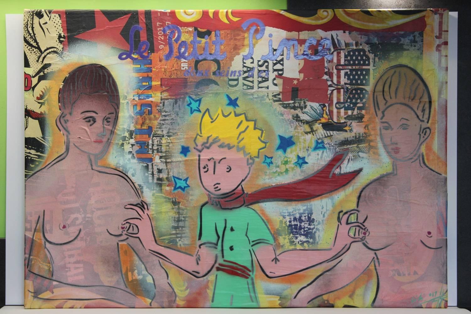 Le Petit Pince - Painting de Christophe Stouvenel