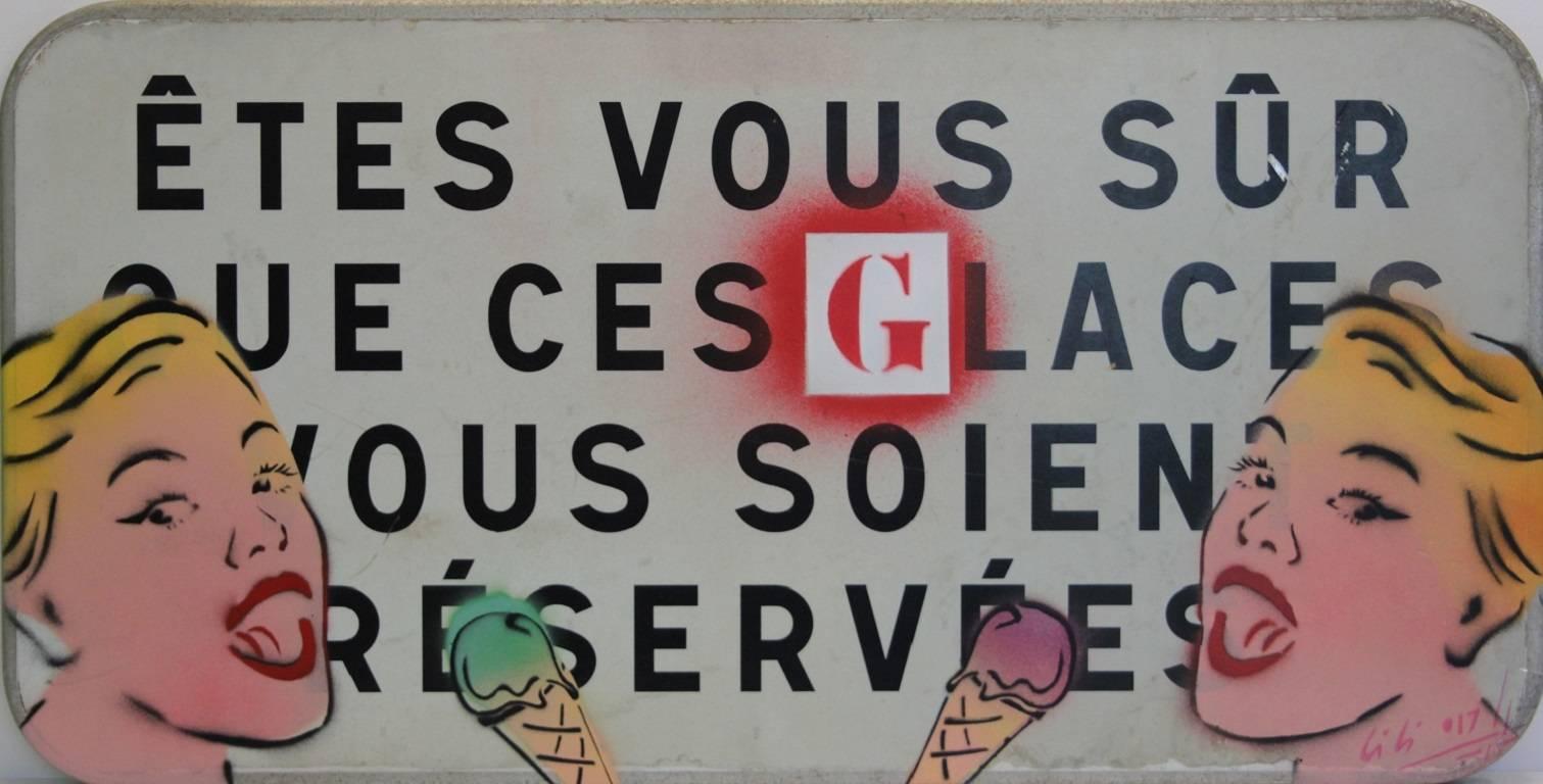 Places aux Glaces - Mixed Media Art by Christophe Stouvenel