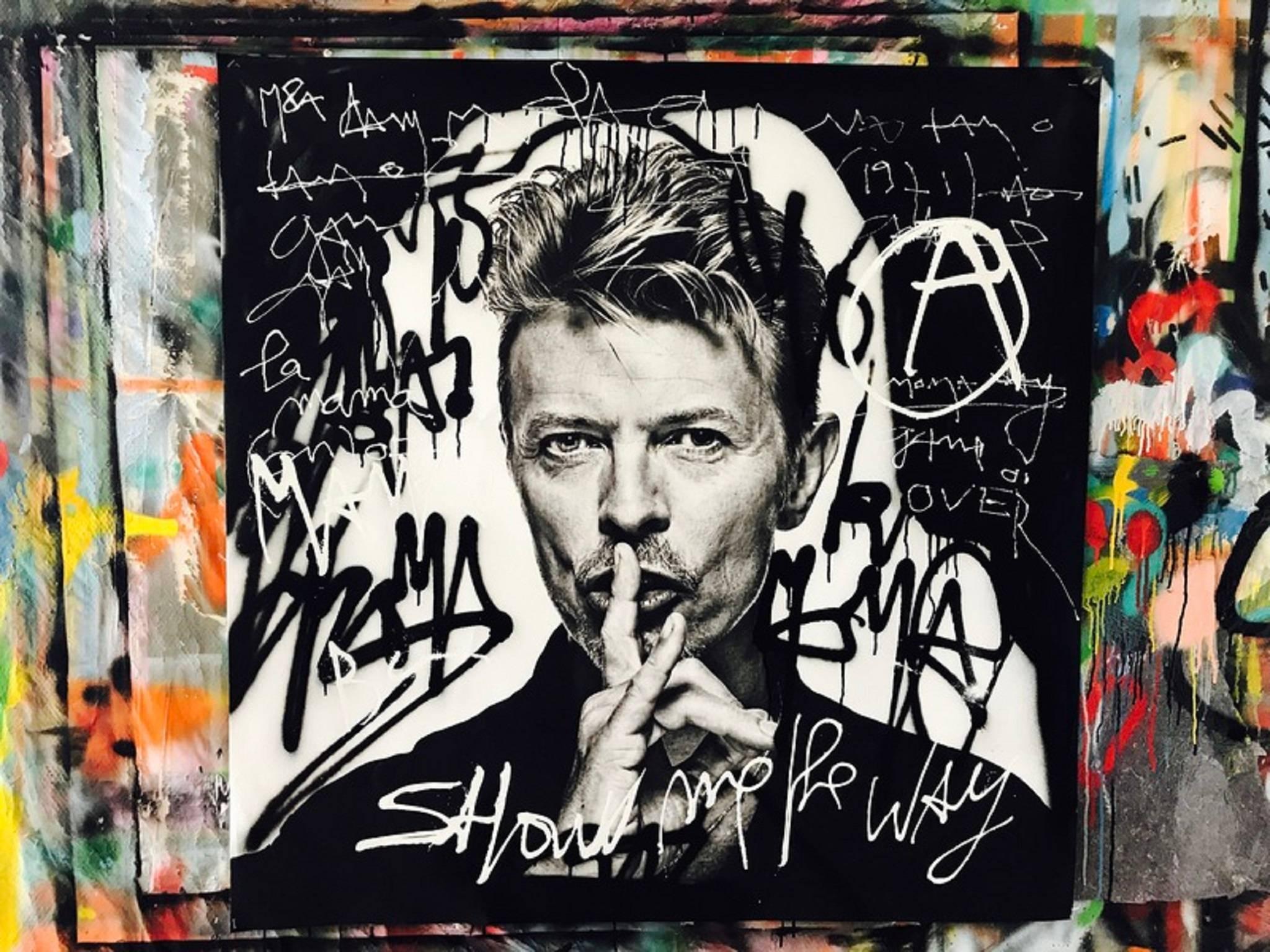 Bowie Trip - Painting by Kokian