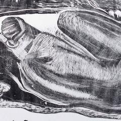 She is Haunted by a Spirit (Manu Tupapau)