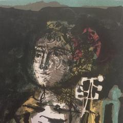 The musicians - Lithographie originale d'Antoni Clavé - 1960 ca.