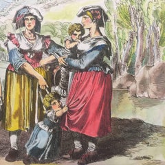 Donne Tirolesi - Etching - 1809