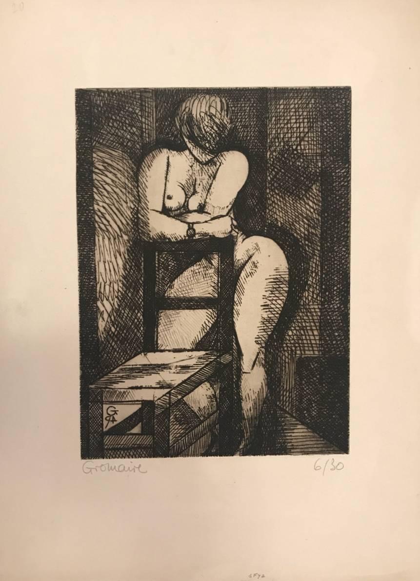 Hand signed and numbered. Edition of 30 prints.

Etching dimensions: 24x17 cm 

This artwork is shipped from Italy. Under existing legislation, any artwork in Italy created over 50 years ago by an artist who has died requires a licence for export