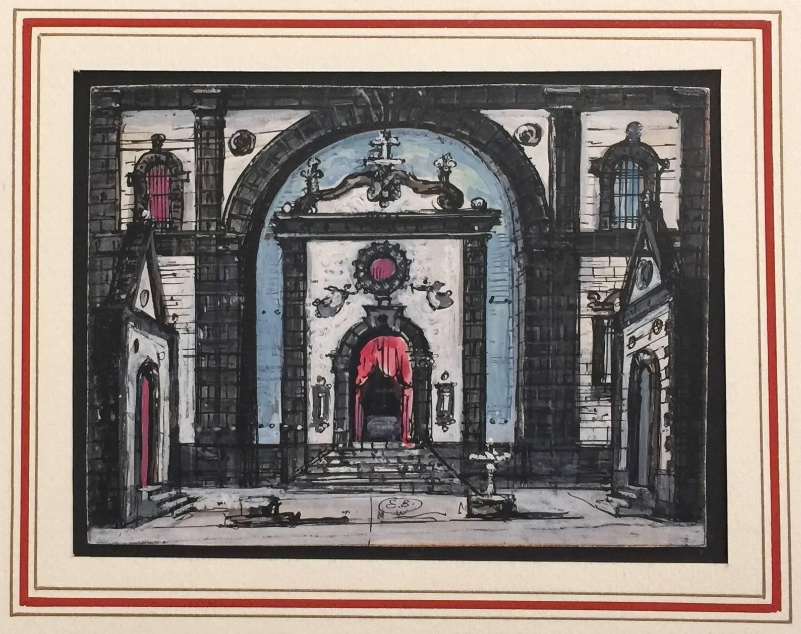 Eugene Berman Art 23 For Sale At 1stdibs