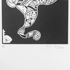Gravure pour 10 Origine - Gravure sur bois originale de Wassily Kandinsky