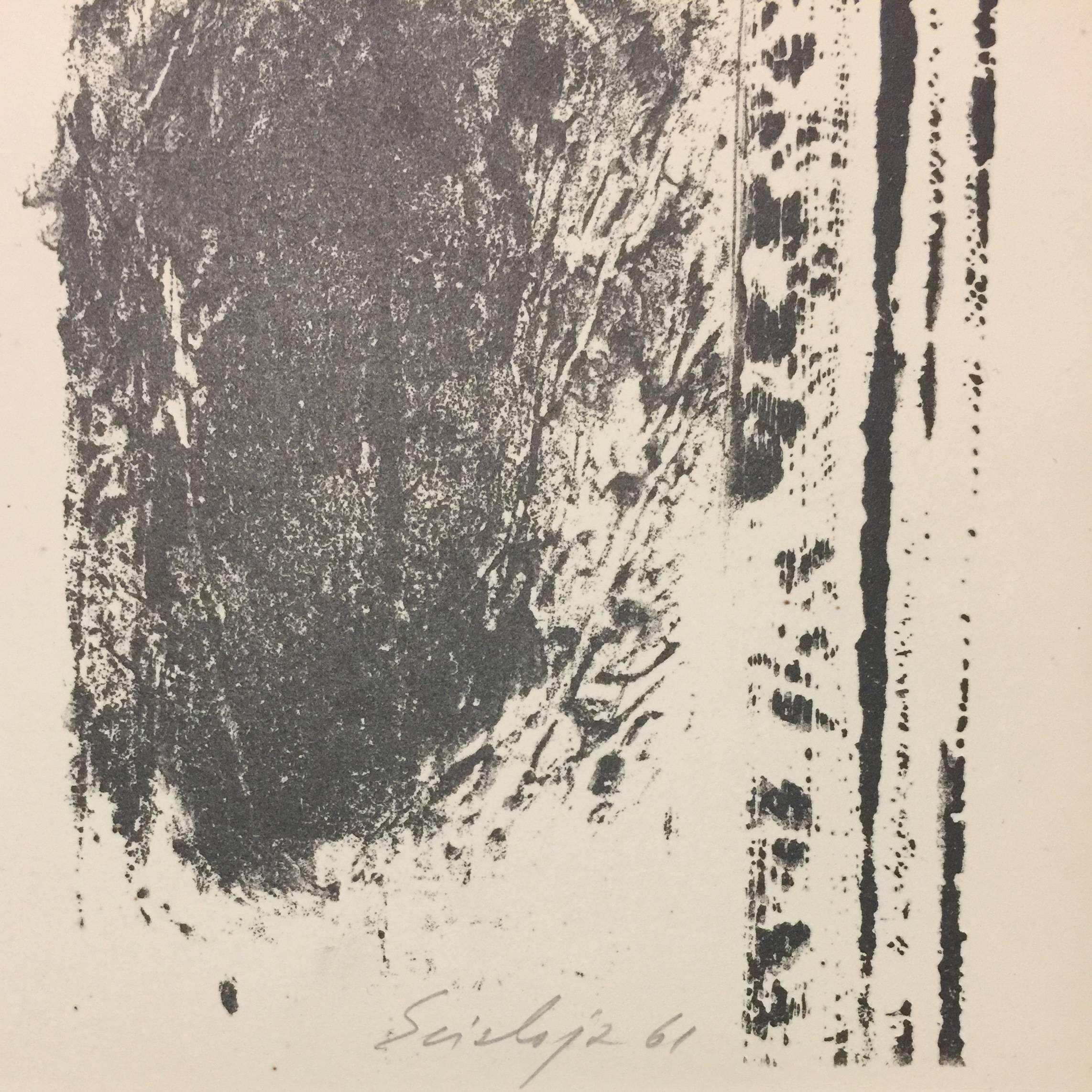 Untitled - Print by Toti Scialoja