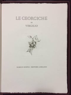 Le Georgiche di Virgilio, including illustrations by G. Manzù