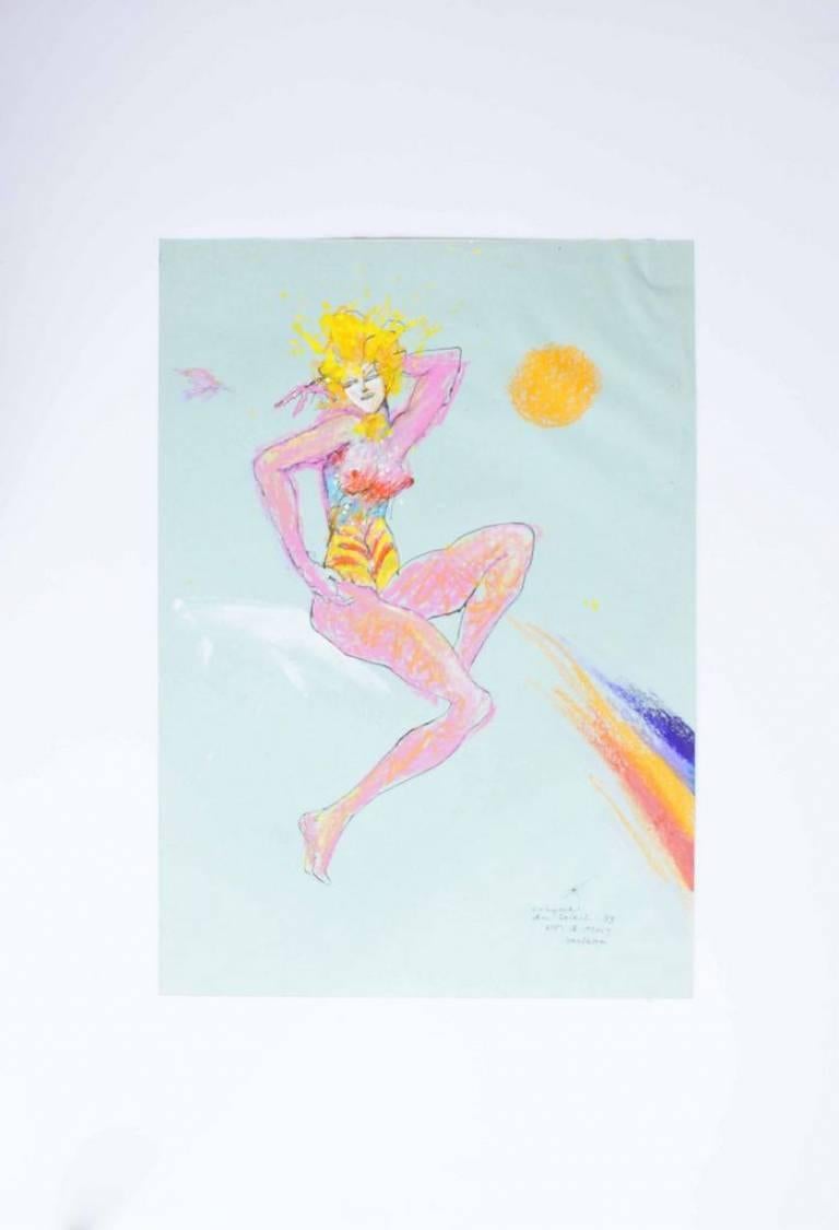 Sergio Barletta Abstract Print - Cirque du Soleil n.33