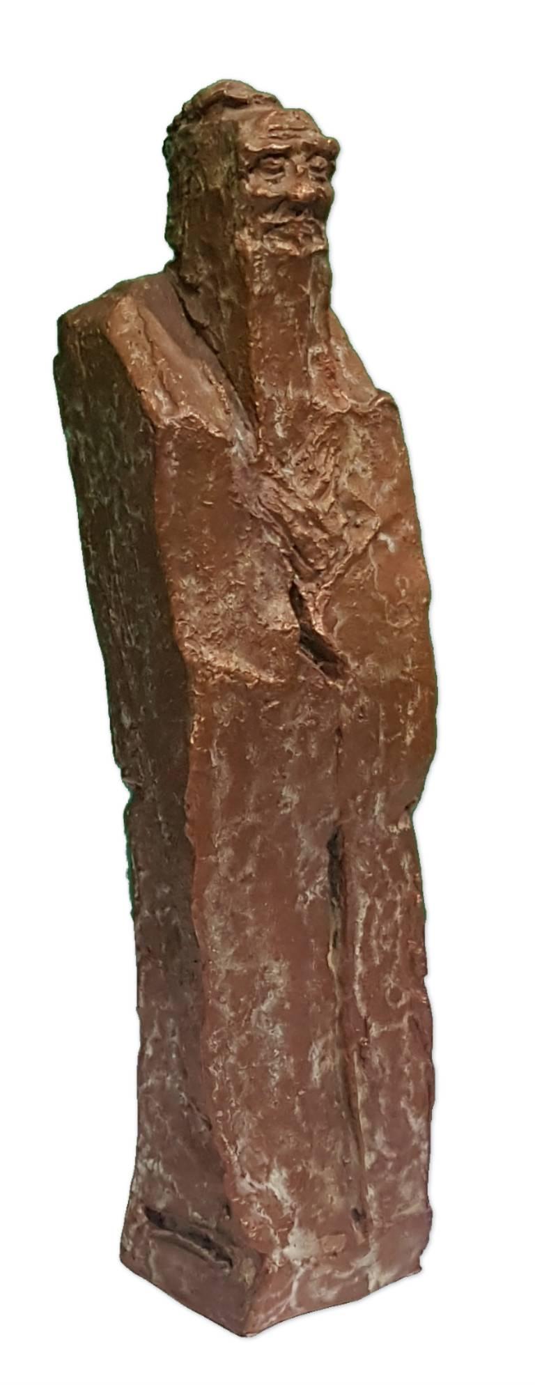 Chinesischer Konfuzius – Sculpture von Wu Weishan