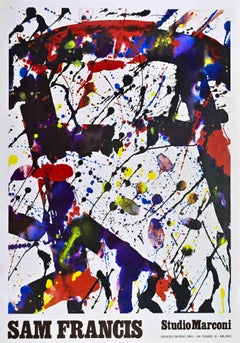 Sam Francis - Poster Exhibition - Lithograph by Sam Francis - 1983