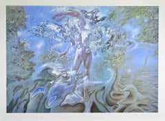 La naissance de Vénus - Lithographie de Nino La Barbera - années 1990