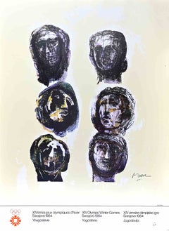 XIV Olympic Winter Games Sarajevo, 1984 after Henry Moore - 1984