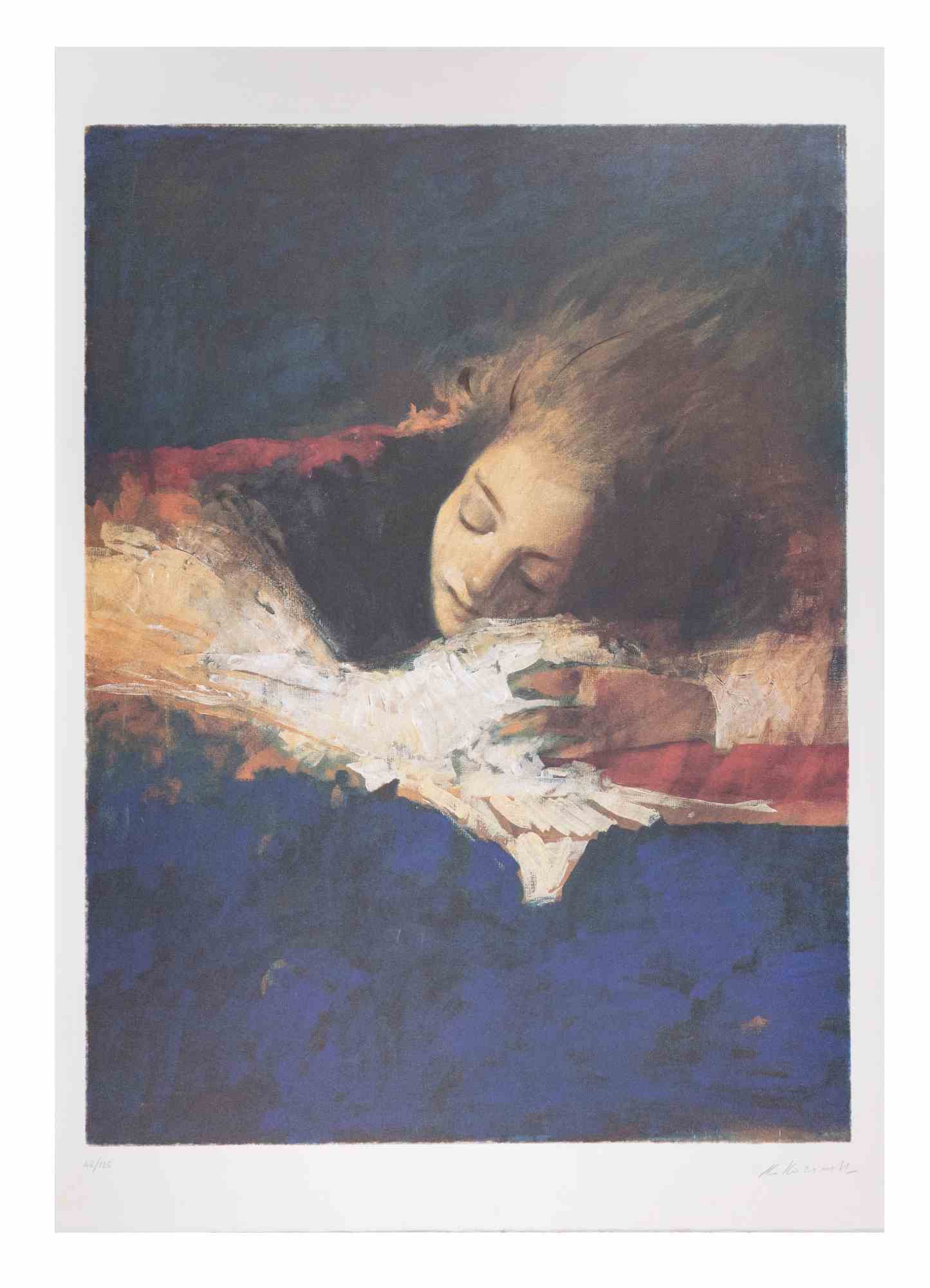 Nachtträume - Lithographie von Alessandro Kokocinski - 1990er Jahre