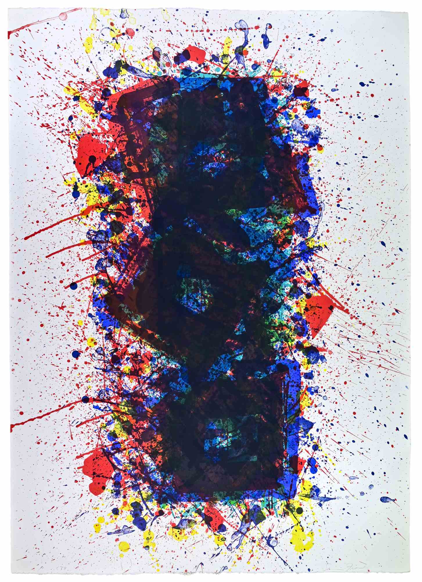 Senza titolo (Sf-263) - Litografia di Sam Francis - 1963