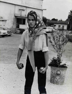 Jane Fonda am Set von „La Curée“ (Das Spiel ist aus), 1966