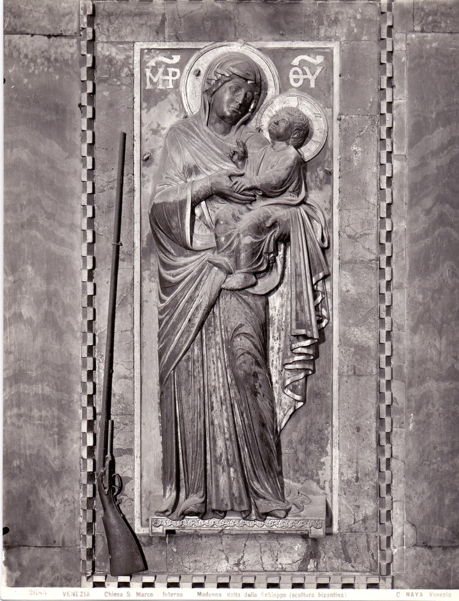 Vintage Photo of San Marco Cathedral by Studio Bohm, 1920s