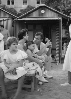 James Mason with his Family, 1950s