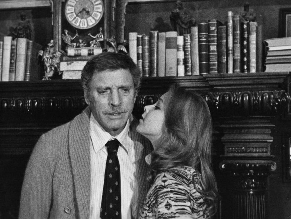 Burt Lancaster e Claudia Marsani, 1974