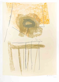 Chair - Lithograph by Robert Motherwell - 1972