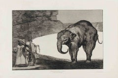 «Otras Leyes por el Pueblo» - Grabado de Francisco de Goya, estilo moderno, 1877