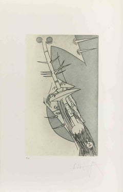 Untitled - Etching by Wifredo Lam - 1972