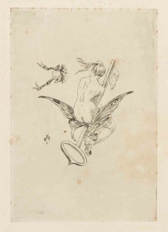 La Clef des Champs (La chiave dei campi) - Incisione di Félicien Rops - anni ’80 del XIX secolo
