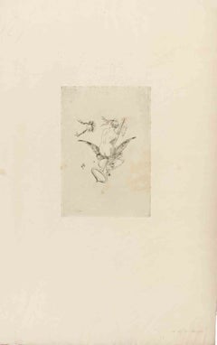 La Clef des Champs (La chiave dei campi) - Incisione di Félicien Rops - anni ’80 del XIX secolo
