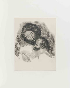 Maternité - Lithograph by Pierre Auguste Renoir - 1912ca