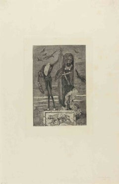 Le Vice Supreme – Radierung von Félicien Rops – 1884