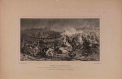 Retraite de Constantine - Lithograph by Auguste Raffet - 1836