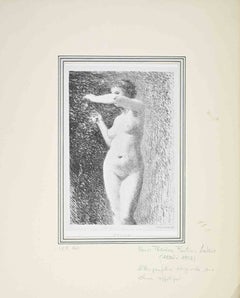 Étude (Study) - Lithograph by Henri Fantin-Latour - Late 19th Century