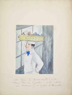 Frascati – Café parisino - Dibujo de SEM - 1900/1915