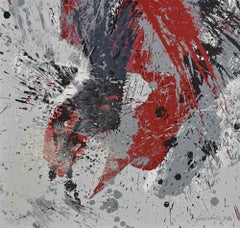 Sans titre, sérigraphie, style moderne, signée, édition n° 99, 1997