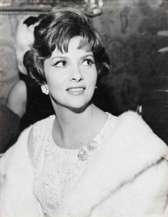 Portrait of Gine Lollobrigida - Vintage Photo - 1960s