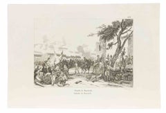 Battaglia di Montebello - Incisione di Jean-Baptiste Réville - Inizio del XIX secolo