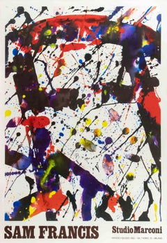 Sam Francis - Poster Exhibition - Lithograph by Sam Francis - 1983