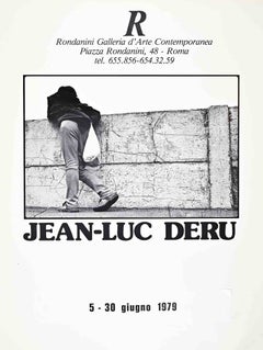 Jean-Luc Deru - Exhibition Poster - 1979