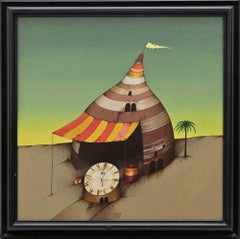 House of George Graham - Oil Paint by Victor Svec - 1977