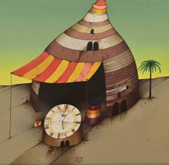 House of George Graham - Oil Paint by Victor Svec - 1977