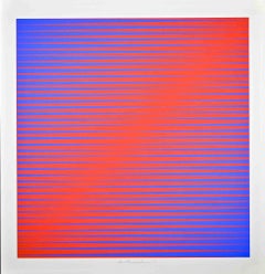 Design III a - Serigrafia di Getulio Alviani - 1971