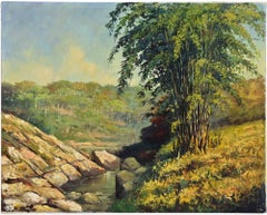 Landscape - Oil Paint by Willy Alfredo Zumblick - 1960