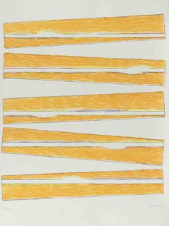 Levels - Lithograph by Claudio Verna - 1970s