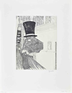 Der Klabautermann - Etching by Herbert Grunwaldt - 1968