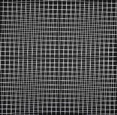 O.T. (2Trames -1° +1°) - Serigrafia di François Morellet - 1971