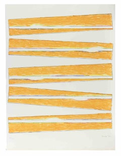 Levels - Lithograph by Claudio Verna - 1970s